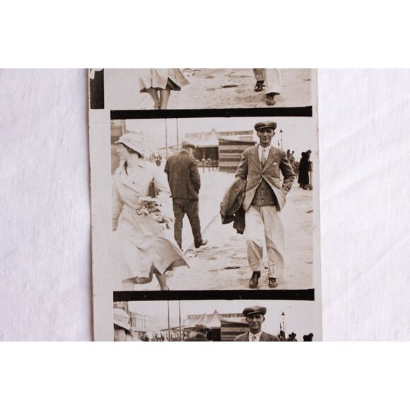 Empire films boardwalk tourist snaps, vintage tourist photos scrapbooking - Picture 3 of 8
